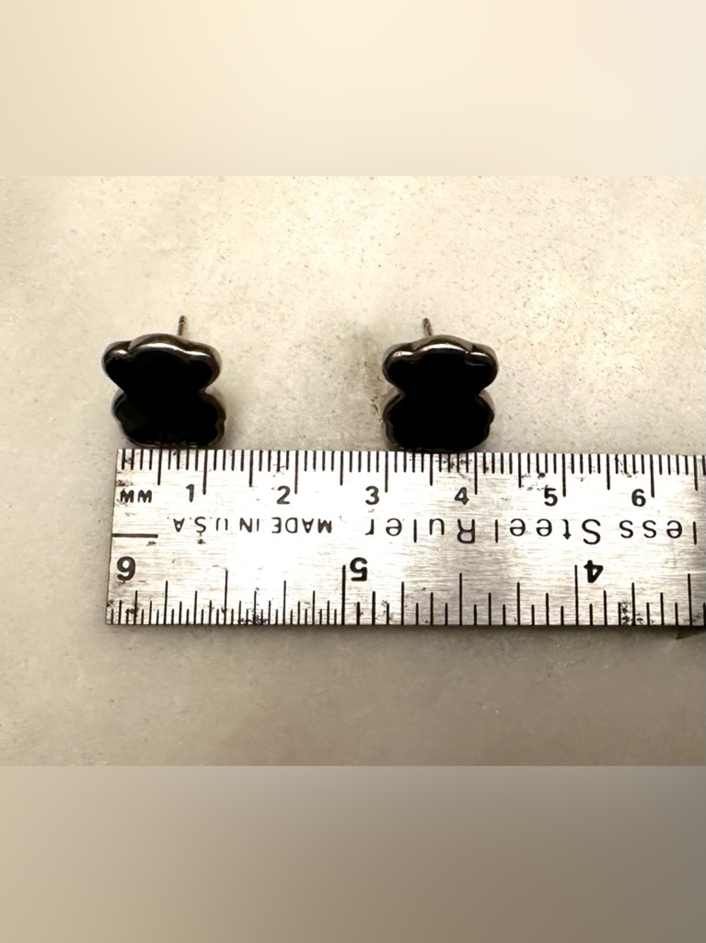 TOUS Sterling Silver and Onyx Earrings - Picture 9 of 11